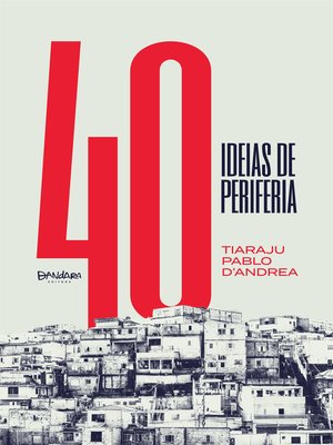 cover image of 40 Ideias de periferia